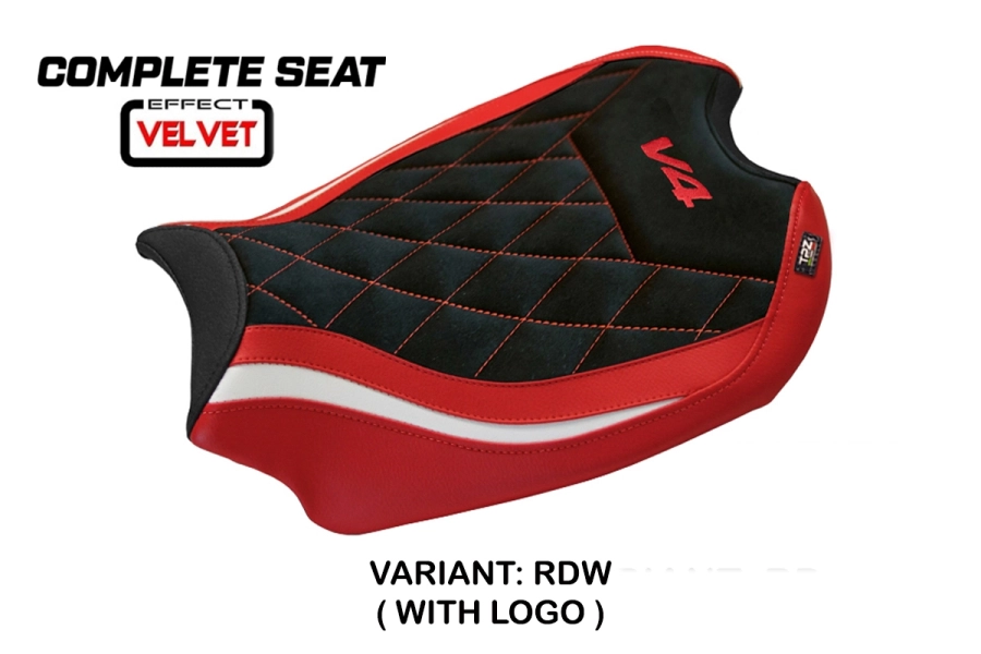 Asiento completo compatible - Ducati Panigale V4 2018-2024 - mod Gorizia Standard Seat