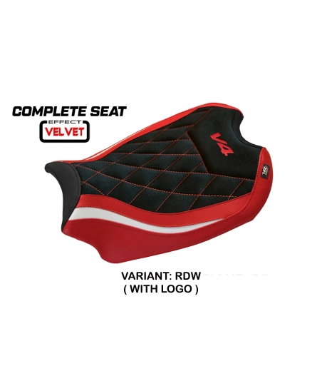 Asiento completo compatible - Ducati Panigale V4 2018-2024 - mod Gorizia Standard Seat