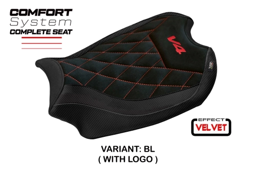 Komplette Sitzbank kompatibel - Ducati Panigale V4 2018-2024 - mod Gorizia Comfort System 2