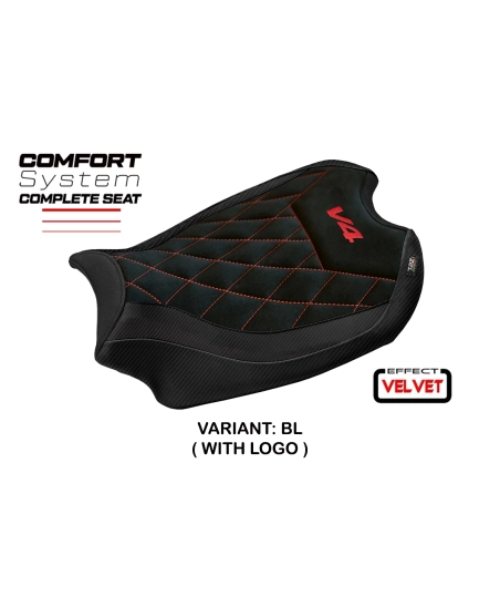 Sella completa compatibile - Ducati Panigale V4 2018-2024 - mod Gorizia  Comfort System