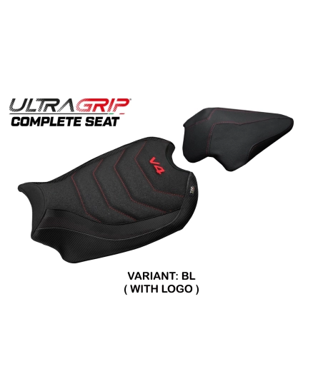 Complete seat compatible - Ducati Panigale V4 2018-2024 - mod Gorizia Ultragrip Seat