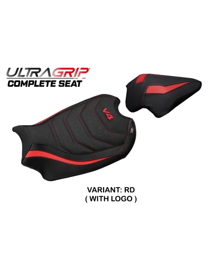 Complete seat compatible - Ducati Panigale V4 2018-2024 - mod Gorizia Ultragrip Seat