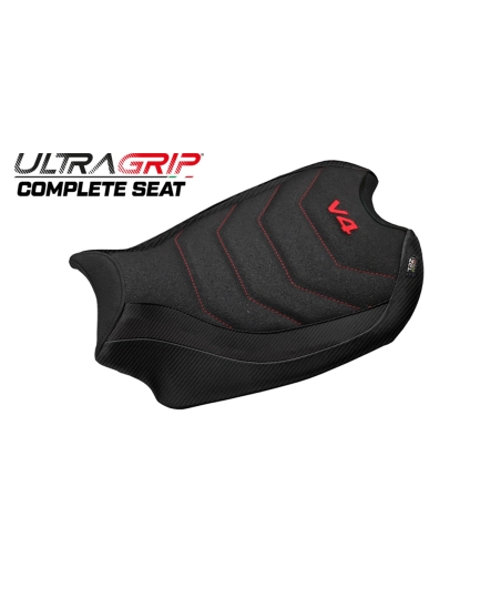 Komplette Sitzbank kompatibel - Ducati Panigale V4 2018-2024 - mod Gorizia Ultragrip Seat