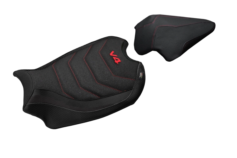 Complete seat compatible - Ducati Panigale V4 2018-2024 - mod Gorizia Ultragrip Comfort System