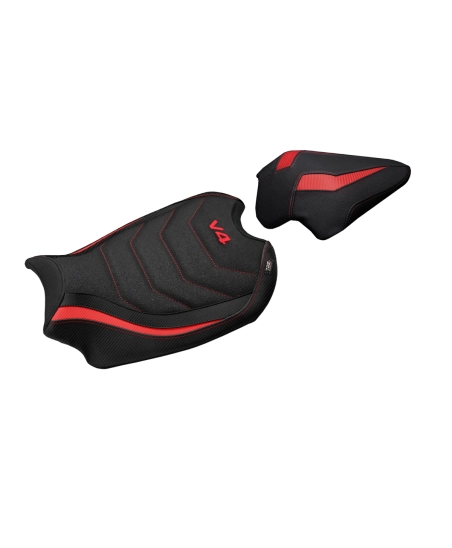 Komplette Sitzbank kompatibel - Ducati Panigale V4 2018-2024 - mod Gorizia Ultragrip Comfort System