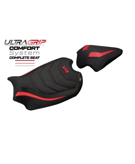 Selle complète compatible - Ducati Panigale V4 2018-2024 - mod Gorizia Ultragrip Comfort System