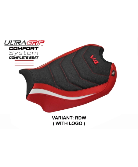 Complete seat compatible - Ducati Panigale V4 2018-2024 - mod Gorizia Ultragrip Comfort System
