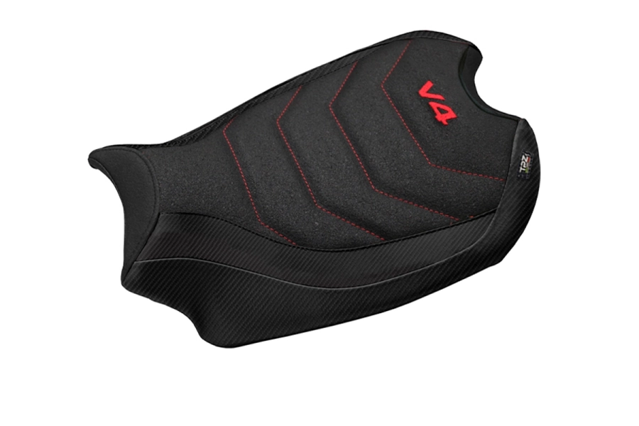 Complete seat compatible - Ducati Panigale V4 2018-2024 - mod Gorizia Ultragrip Comfort System