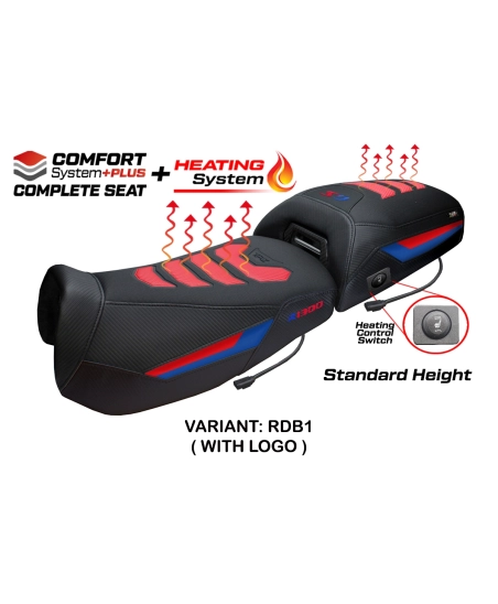 Selle complète compatible - BMW R 1300 GS Adventure 2024-2026 - mod Aalen Heating Comfort System Plus
