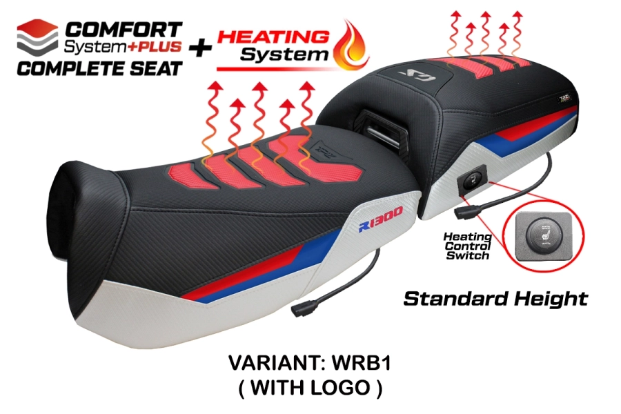 Selle complète compatible - BMW R 1300 GS Adventure 2024-2026 - mod Aalen Heating Comfort System Plus