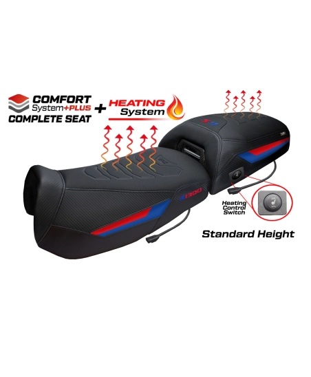 Selle complète compatible - BMW R 1300 GS Adventure 2024-2026 - mod Aalen Heating Comfort System Plus