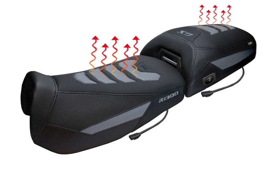 Complete seat compatible - BMW R 1300 GS Adventure 2024-2026 - mod Aalen Heating Comfort System Plus