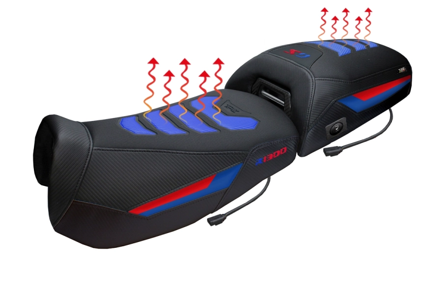 Asiento completo compatible - BMW R 1300 GS Adventure 2024-2026 - mod Aalen Heating Comfort System Plus