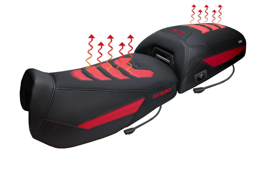 Selle complète compatible - BMW R 1300 GS Adventure 2024-2026 - mod Aalen Heating Comfort System Plus - Abaissée