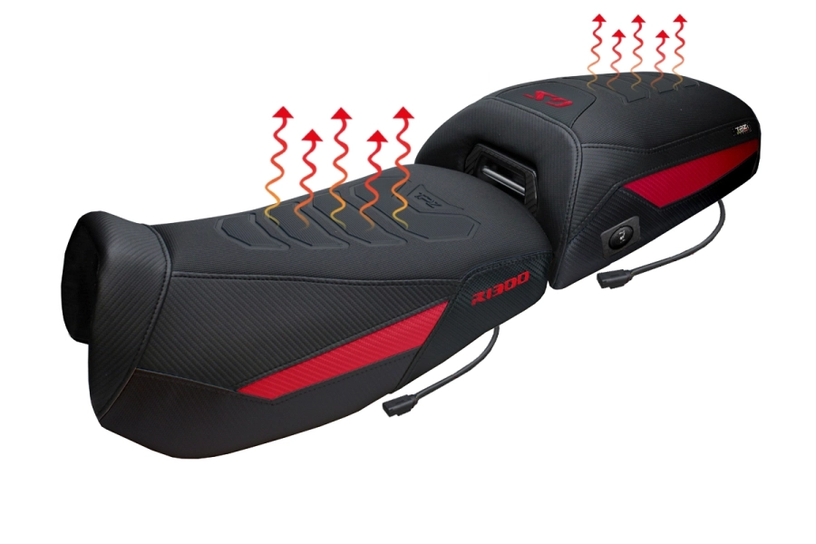 Komplette Sitzbank kompatibel - BMW R 1300 GS Adventure 2024-2026 - mod Aalen Heating Comfort System Plus - Gesenkt