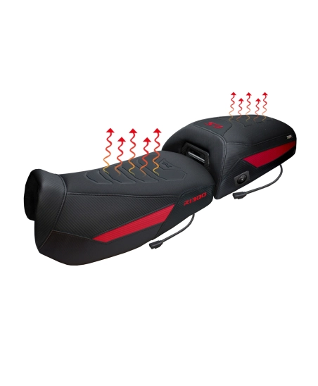 Selle complète compatible - BMW R 1300 GS Adventure 2024-2026 - mod Aalen Heating Comfort System Plus - Abaissée