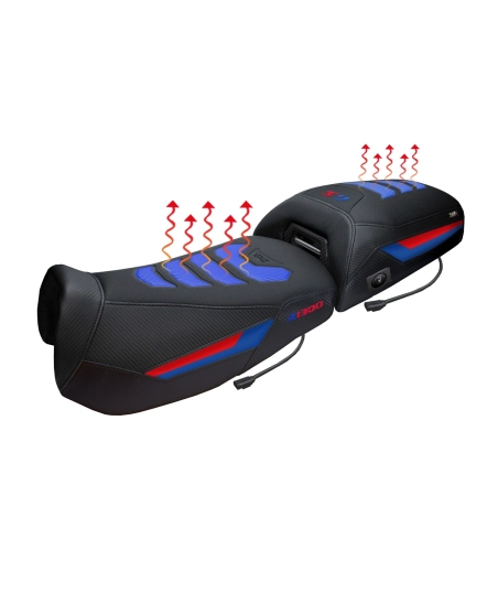 Selle complète compatible - BMW R 1300 GS Adventure 2024-2026 - mod Aalen Heating Comfort System Plus - Abaissée