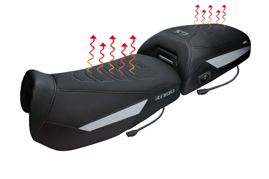 Selle complète compatible - BMW R 1300 GS Adventure 2024-2026 - mod Aalen Heating Comfort System Plus - Abaissée