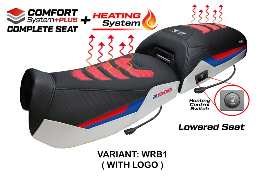 Asiento completo compatible - BMW R 1300 GS Adventure 2024-2026 - mod Aalen Heating Comfort System Plus - Rebajado