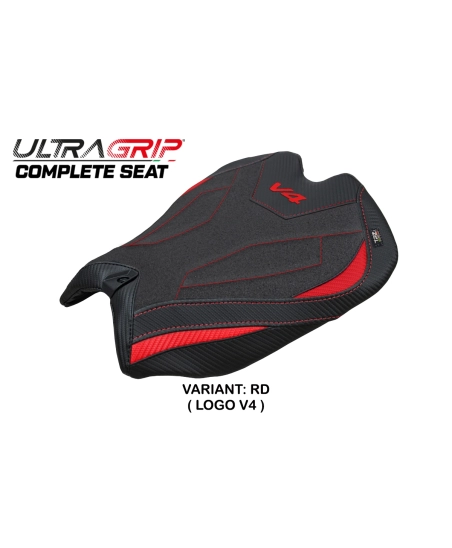 Complete seat compatible - Ducati Panigale V4 2025-2026 - mod Pavia Ultragrip