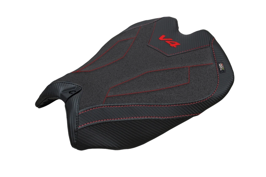 Sella completa compatibile - Ducati Panigale V4 2025-2026 - mod Pavia Ultragrip