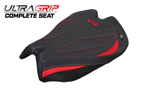 Sella completa compatibile - Ducati Panigale V4 2025-2026 - mod Pavia Ultragrip