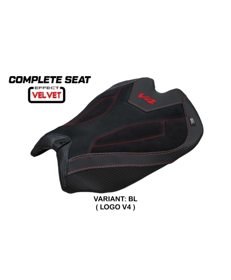 Komplette Sitzbank kompatibel - Ducati Panigale V4 2025-2026 - mod Pavia Velvet