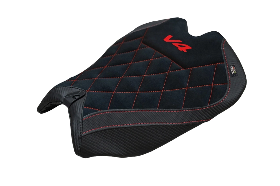 Selle complète compatible - Ducati Panigale V4 2025-2026 - mod Pavia Velvet Special Edition