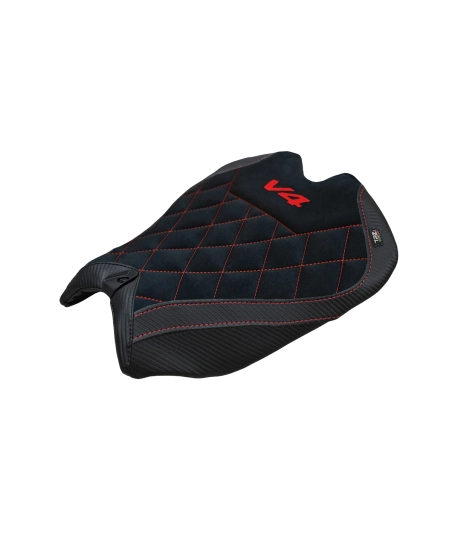 Asiento completo compatible - Ducati Panigale V4 2025-2026 - mod Pavia Velvet Special Edition