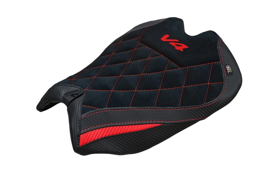Selle complète compatible - Ducati Panigale V4 2025-2026 - mod Pavia Velvet Special Edition