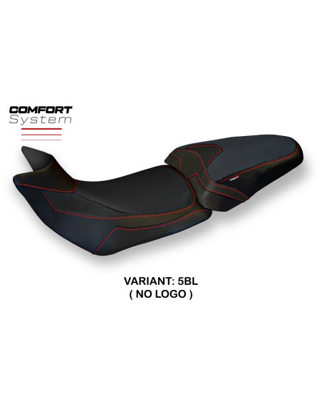 Housse de selle compatible Ducati Multistrada 1200/1260 (15-20) modèle Patna 2 comfort system