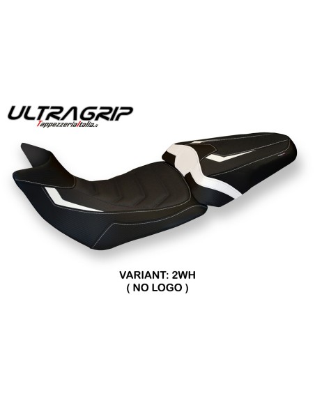 Housse de selle compatible Ducati Multistrada 1200/1260 (15-20) modèle Bobbio 2 ultragrip