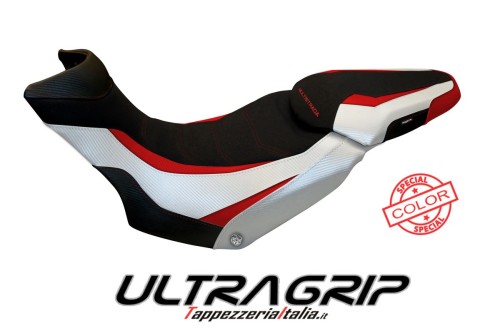 Funda de asiento compatible con Ducati Multistrada 1200/1260 Enduro (16-21) modelo Lux special color ultragrip