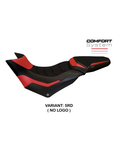 Funda de asiento compatible Ducati Multistrada 950 (17-21) modelo Praga 1 comfort system
