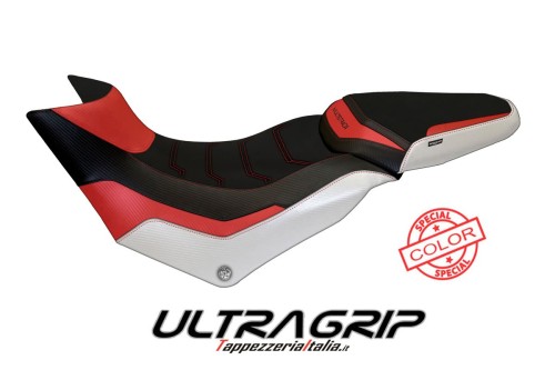 Sitzbezug kompatibel Ducati Multistrada 950 (17-21) Modell Slapy special color Ultragrip