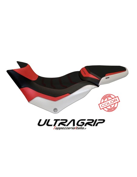 Housse de selle compatible Ducati Multistrada 950 (17-21) modèle Slapy special color ultragrip