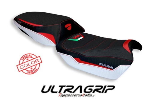 Funda de asiento compatible con Ducati Multistrada V4 (21-22) modelo Hama special color ultragrip