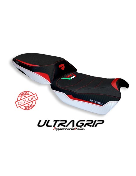 Housse de selle compatible Ducati Multistrada V4 (21-22) modèle Hama special color ultragrip