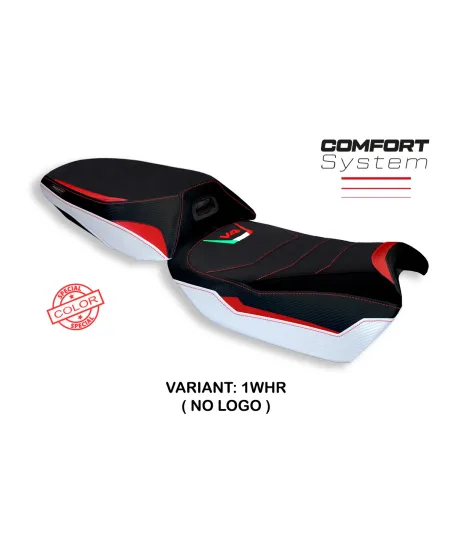 Funda de asiento compatible con Ducati Multistrada V4 (21-22) modelo Rosita special color comfort system