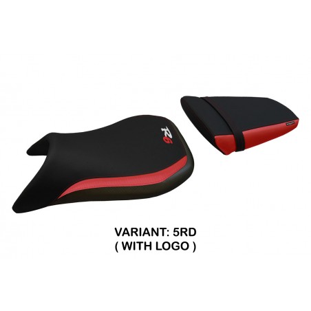 Funda de asiento compatible con Yamaha R6 (03-05) modelo Blackburn