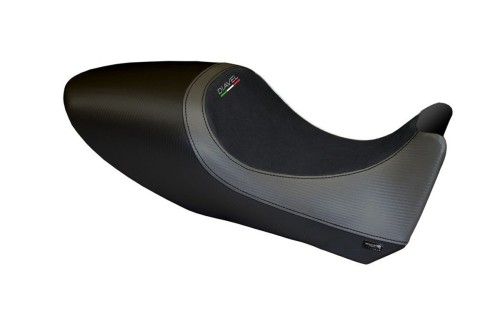 Sitzbezug kompatibel Ducati Diavel (11-13) Modell Arezzo Carbon Color