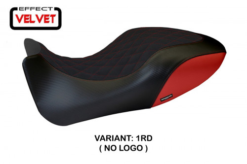 Housse de selle compatible Ducati Diavel (11-13) modèle Viano 1 velvet 2