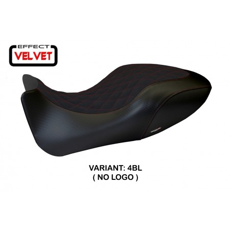 Housse de selle compatible Ducati Diavel (11-13) modèle Viano 1 velvet