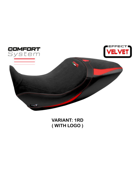 Seat cover compatible Ducati Diavel 1260 (19-22) Saranda 1 velvet comfort system model