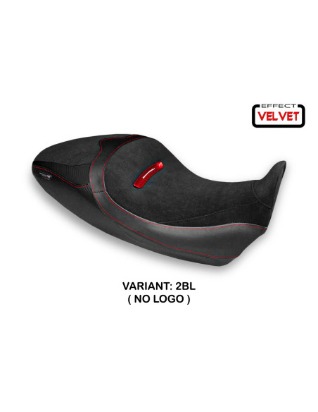 Housse de selle compatible Ducati Diavel 1260 S (19-22) modèle Braila 1 velvet