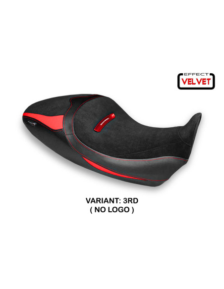 Housse de selle compatible Ducati Diavel 1260 S (19-22) modèle Braila 1 velvet