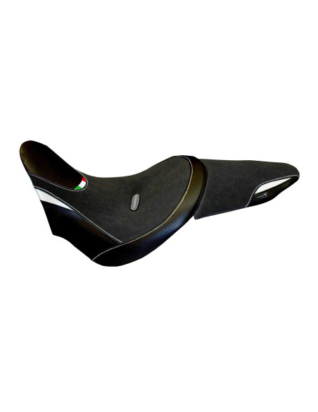 Housse de selle compatible Ducati X Diavel (16-22) modèle Castelbuono