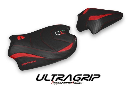 Sitzbezug kompatibel Ducati Streetfighter V4 (20-22) Modell Veles Ultragrip