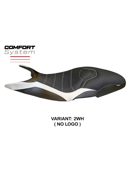 Rivestimento sella compatibile Ducati Super Sport (17-22) modello Pistoia 3 comfort system