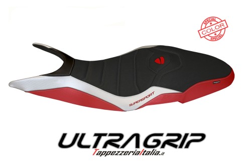 Seat cover compatible Ducati Super Sport (17-22) modello Pistoia special color ultragrip
